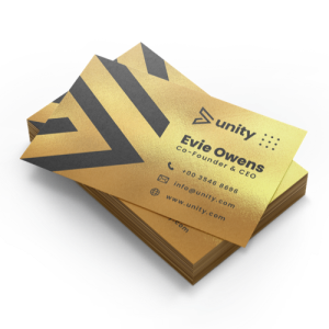 Business Cards with Special Paper Materials