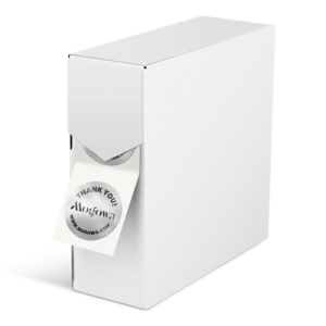 Silver Labels on Roll