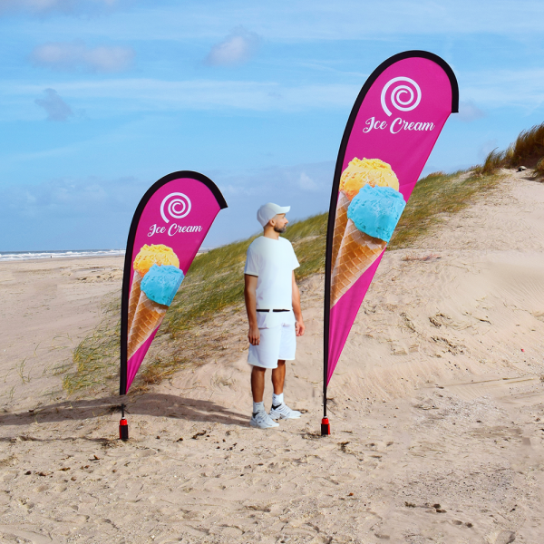 Teardrop Beachflag