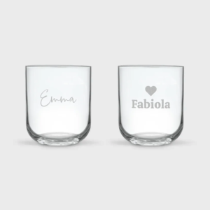 Personalised Water Glass